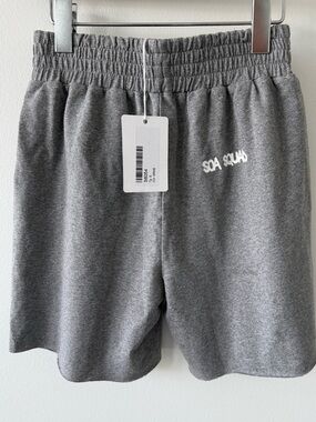 SoAllure "SOA Squad" Cotton Sweat Shorts NWT, Size Small